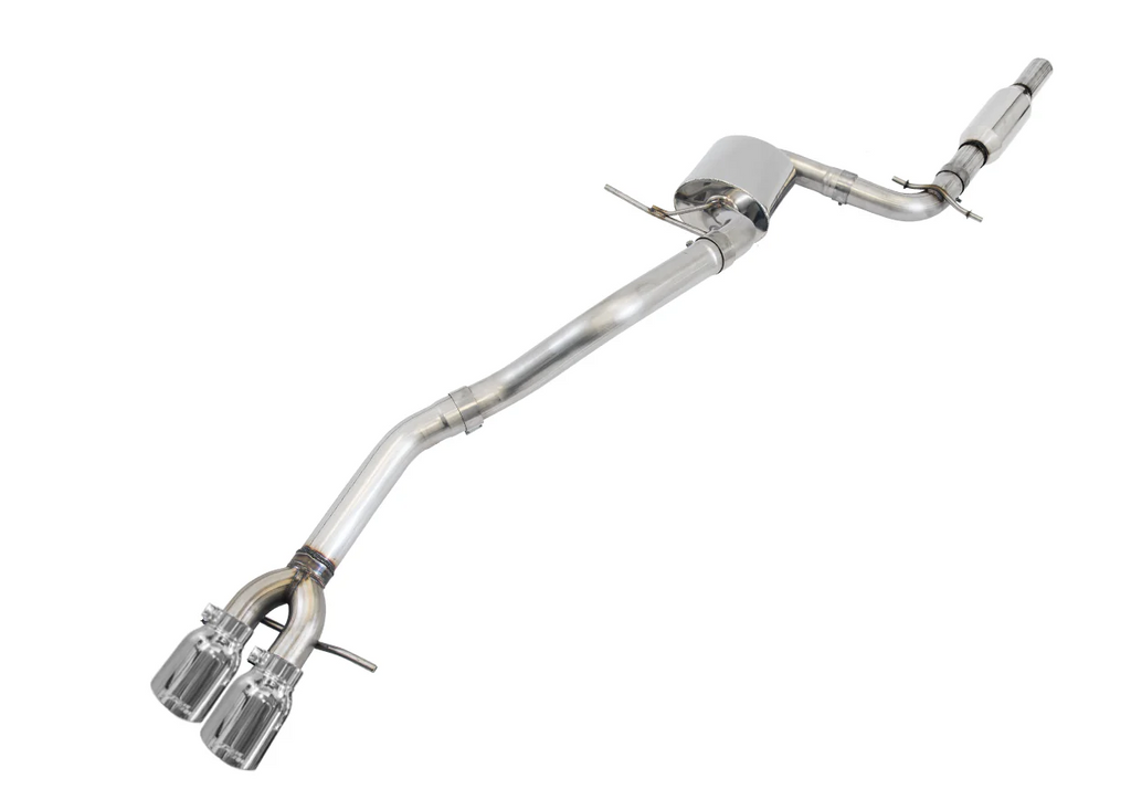 AWE Tuning Mk5 Jetta Mk6 Sportwagen 2.5L Track Edition Exhaust - Polished Silver Tips