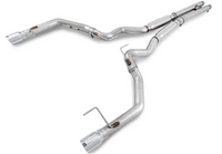 AWE Tuning S550 Mustang GT Cat-back Exhaust - Track Edition (Chrome Silver Tips)