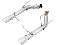 AWE Tuning S197 Mustang GT Axle-back Exhaust - Track Edition (Chrome Silver Tips)