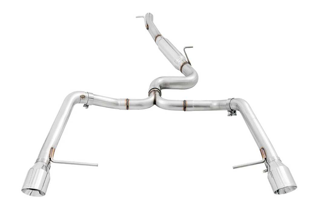 AWE Tuning VW MK7 Golf Alltrack/Sportwagen 4Motion Track Edition Exhaust - Polished Silver Tips