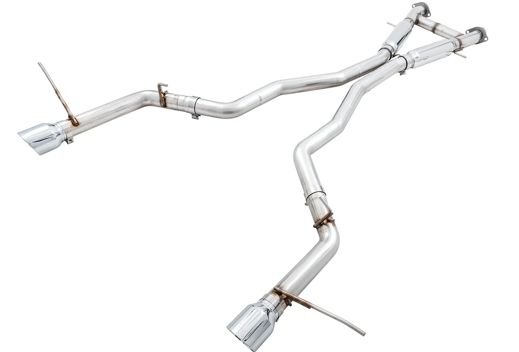 AWE Tuning 2020 Jeep Grand Cherokee SRT Track Edition Exhaust - Chrome Silver Tips