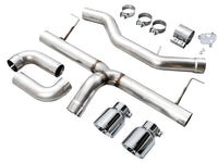 AWE 19-23 BMW 330i / 21-23 BMW 430i Base G2X Track Edition Axle Back Exhaust - Chrome Silver