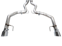 AWE 2024 Ford Mustang GT Fastback S650 RWD Track Edition Catback Exhaust w/ Dual Chrome Silver Tips