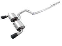 AWE Tuning Ford Focus RS Touring Edition Cat-back Exhaust - Resonated - Diamond Black Tips