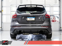 AWE Tuning Ford Focus RS Touring Edition Cat-back Exhaust - Resonated - Diamond Black Tips