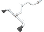 AWE 2022 VW GTI MK8  Track Edition Exhaust - Diamond Black Tips