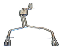 AWE Tuning Audi B8 / B8.5 S4 3.0T Track Edition Exhaust - Chrome Silver Tips (90mm)