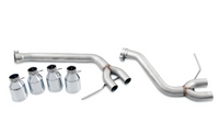AWE Tuning Porsche Macan Track Edition Exhaust System - Chrome Silver 102mm Tips