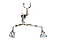AWE Tuning Audi C7 / C7.5 S6 4.0T Track Edition Exhaust - Chrome Silver Tips