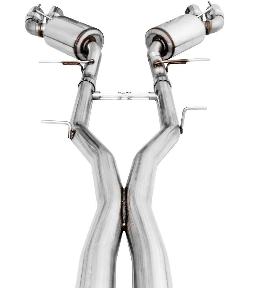 AWE Tuning 16-19 Chevy Camaro SS Non-Res Cat-Back Exhaust -Touring Edition (Quad Chrome Silver Tips)