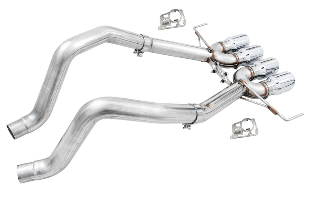 AWE Tuning 14-19 Chevy Corvette C7 Z06/ZR1 (w/o AFM) Track Edition Axle-Back Exhaust w/Chrome Tips