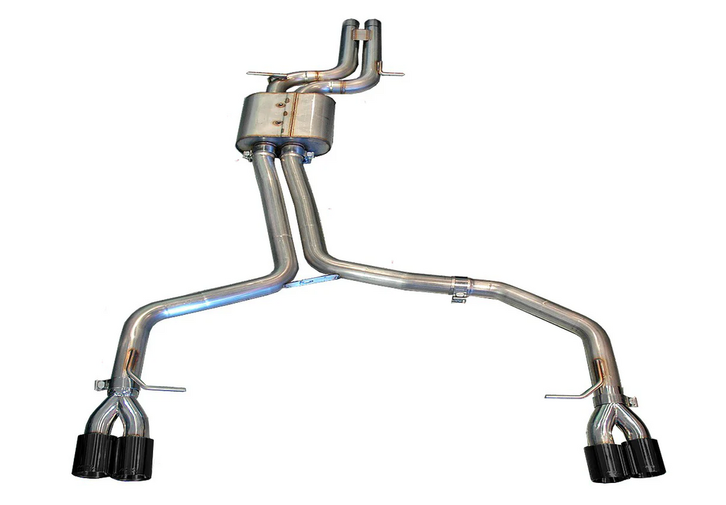 AWE Tuning Audi B8 S5 4.2L Track Edition Exhaust System - Diamond Black Tips