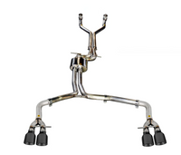 AWE Tuning Audi C7 / C7.5 S6 4.0T Track Edition Exhaust - Diamond Black Tips