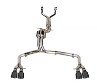 AWE Tuning Audi C7 / C7.5 S7 4.0T Track Edition Exhaust - Diamond Black Tips