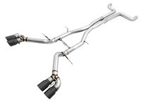 AWE Tuning 16-19 Chevy Camaro SS Non-Res Cat-Back Exhaust - Track Edition (Quad Diamond Black Tips)