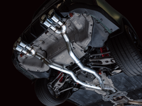 AWE Track Edition Catback Exhaust for BMW G8X M3/M4 - Chrome Silver Tips