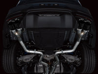 AWE 2024 Ford Mustang GT Fastback S650 RWD Track Edition Catback Exhaust w/ Quad Diamond Black Tips