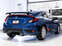 AWE Tuning 2016+ Honda Civic Si Track Edition Exhaust w/Front Pipe & Triple Diamond Black Tips