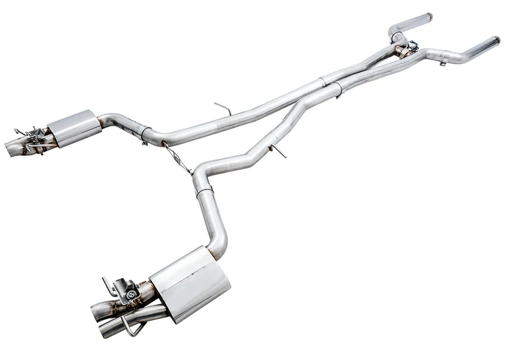 AWE Tuning 2019+ Mercedes-Benz C63/S AMG Coupe (W205) w/DPE SwitchPath Exhaust System - No Tips