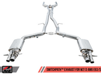 AWE Tuning Mercedes-Benz W213 AMG E63/S Sedan/Wagon SwitchPath Exhaust System - for DPE Cars
