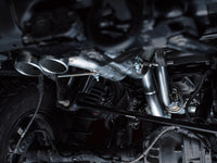 AWE Tuning 22-24 Ford Bronco Raptor 4WD Dual BashGuards Cat-Back SwitchPath Exhaust (No Tips)