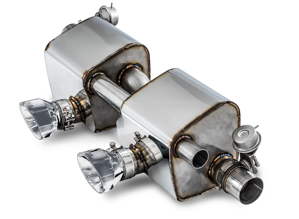 AWE Tuning Porsche 911 (991.2) Carrera / S SwitchPath Exhaust for PSE Cars - Chrome Silver Tips
