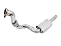 AWE Tuning Audi B9 A5 SwitchPath Exhaust Dual Outlet - Chrome Silver Tips (Includes DP and Remote)