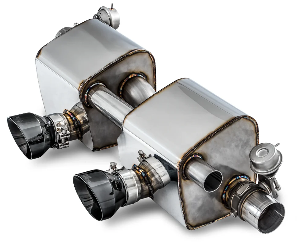 AWE Tuning Porsche 911 (991.2) Carrera / S SwitchPath Exhaust for PSE Cars - Diamond Black Tips