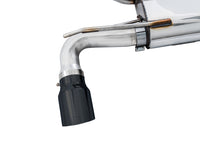 AWE Tuning Ford Focus RS SwitchPath Cat-back Exhaust - Diamond Black Tips