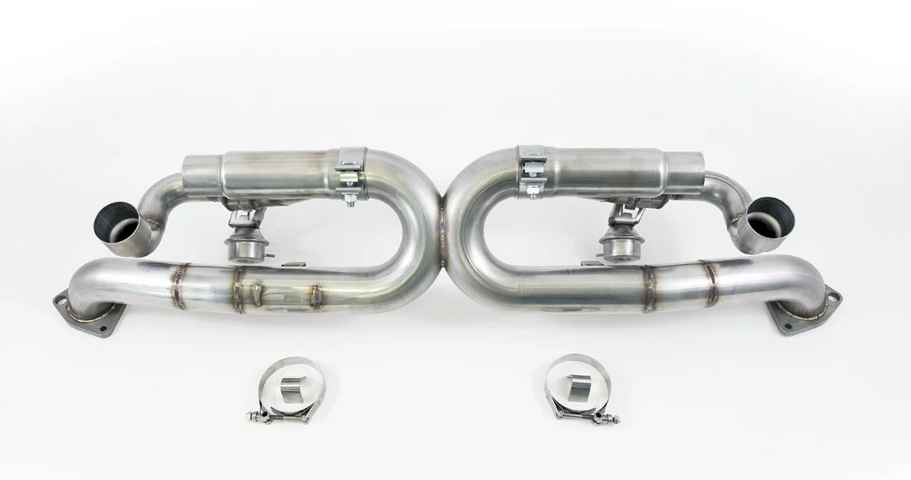 AWE Tuning Porsche 991 SwitchPath Exhaust for PSE Cars Chrome Silver Tips