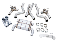 AWE Tuning BMW F8X M3/M4 SwitchPath Catback Exhaust - Chrome Silver Tips