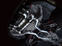 AWE SwitchPath Catback Exhaust for BMW G8X M3/M4 - Diamond Black Tips