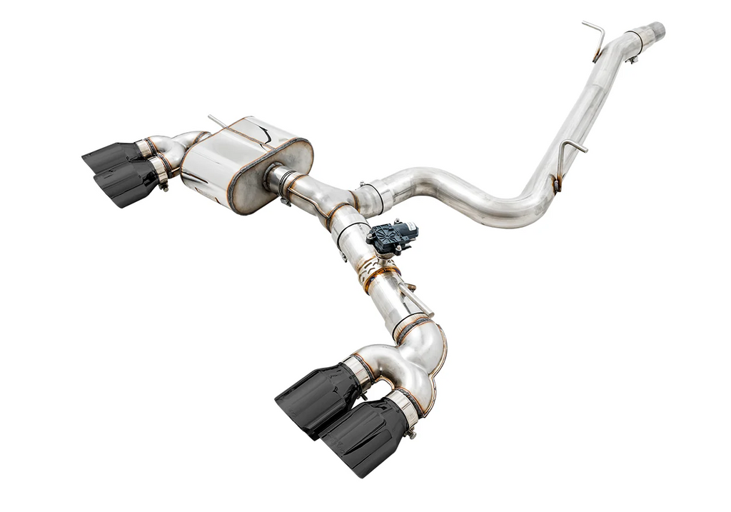 AWE Tuning Volkswagen Golf R MK7 SwitchPath Exhaust w/Diamond Black Tips 102mm