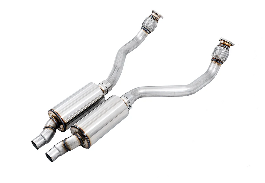 AWE Tuning Audi B8 / C7 3.0T Resonated Downpipes for S4 / S5 / A6 / A7