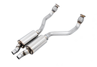 AWE Tuning Audi B8 / C7 3.0T Resonated Downpipes for S4 / S5 / A6 / A7