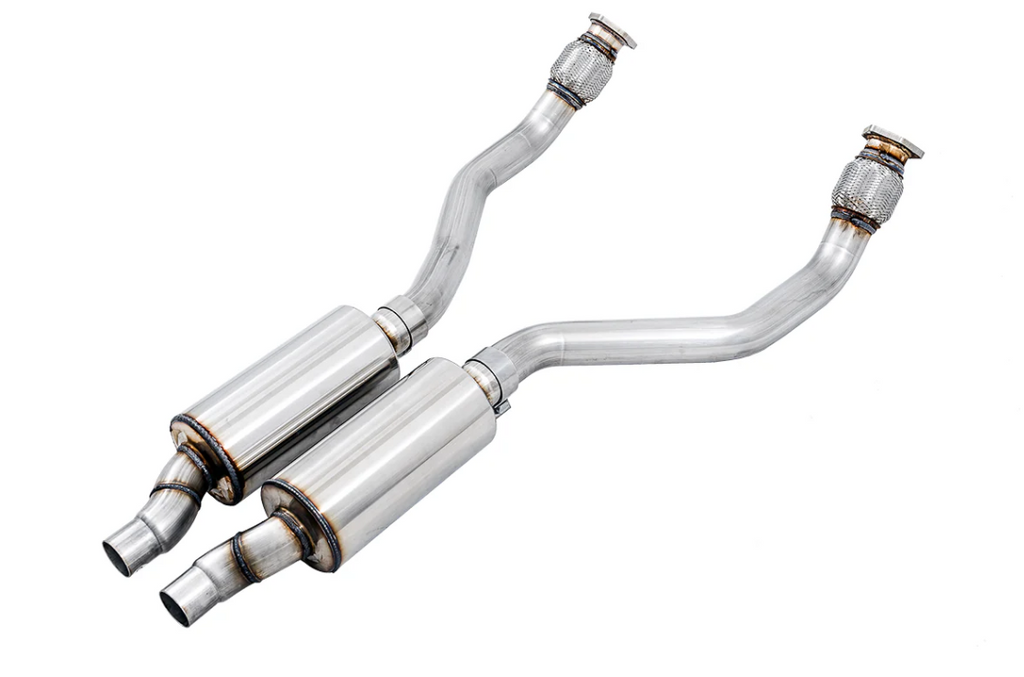 AWE Tuning Audi 8R 3.2L Resonated Downpipes for Q5