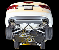 AWE Tuning Audi B8 / B8.5 S5 Cabrio Touring Edition Exhaust - Non-Resonated - Chrome Silver Tips