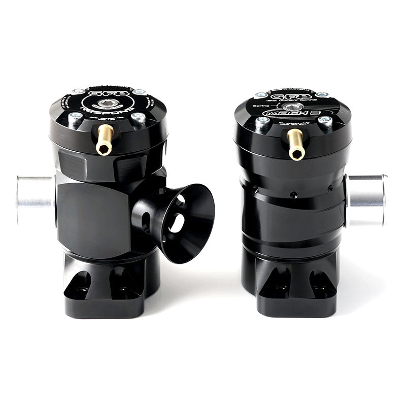 Respons TMS T9013– Respons TMS – KIT INCLUDES 1x RESPONS TMS & 1x MACH 2 Blow off valve or BOV with GFB TMS advantage. Adjustable venting bias system diverter valve.