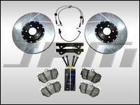 Front BBK (Big Brake Kit) JHM 382mm Porsche 19Z (Brembo 6-piston) for B8 A4-A5-S4-S5-Q5 - NO Calipers