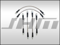 Brake Line Kit-Stainless (JHM) Front and Rear Lines for B5-S4