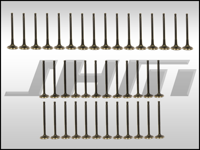 HD Valve Set (JHM), Intake and Exhaust, Heavy Duty, Coated for B6-B7 S4, C6 A6 and C5 allroad w chain 4.2L 40v