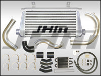 Intercooler Kit - Front Mount or FMIC (JHM) Large Core for B7-A4 2.0T - BLACK COUPLERS