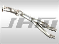 Exhaust - Downpipe-Y (JHM) 3" to 2.5" for B6-B7 S4 Cat-Back on B7-A4 2.0T Manual-CVT