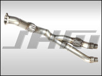 Exhaust - Downpipe-Y (JHM) 2.75" to 2.5" for B6-B7 S4 Cat-Back on B7-A4 2.0T Auto-Tip