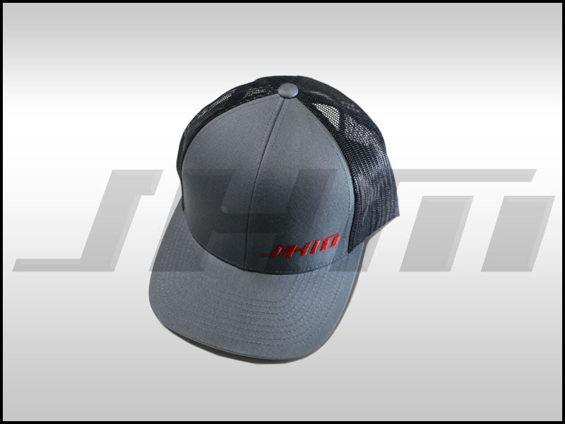 JHM "Trucker Style" Black/Gray Mesh Hat