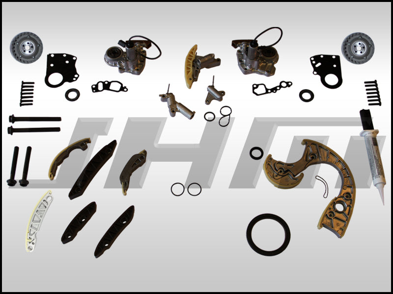 JHM Timing Chain Service Kit (JHM-OEM) for B6-B7 S4, C6 A6 and C5 allroad w chain 4.2L 40v - FULL