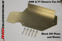 JHM Electric Fan Kit (EFK) Timing Cover Block Off Plate for B5-S4, C5 A6-allroad 2.7T
