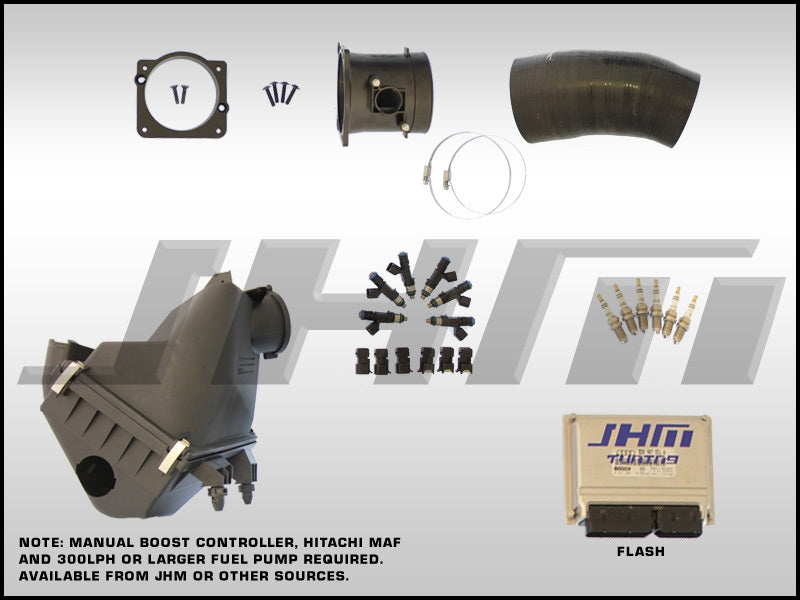 JHM Tune and Fueling Kit, Stage 3 for JHM RS6-Rs on 2.7T w JHM 90mm MAF and 650cc EV14s - NO AIRBOX