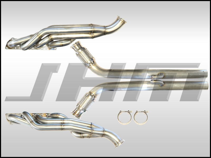 Exhaust - Headers - JHM Mid-Length, Version 2 (Stainless Steel) for B6-B7 S4