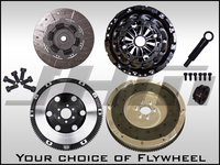 JHM Lightweight Flywheel (Aluminum) and Clutch Combo w B7 RS4 Pressure Plate for B7-A4 2.0T